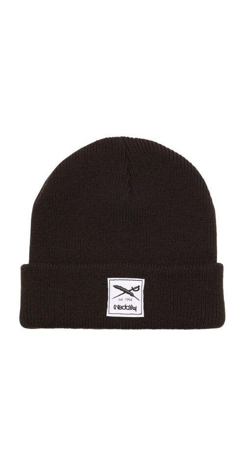 iriedaily Beanie - Herren Mütze - Strickmütze - Irie Daily Logo-Label