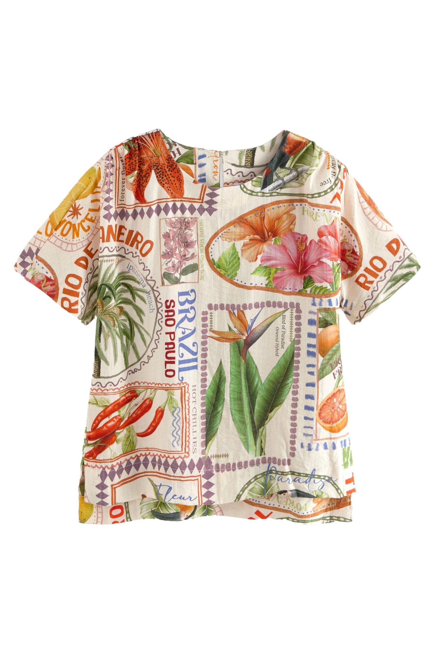 Next T-Shirt Kastiges T-Shirt aus Strukturmaterial günstig online kaufen