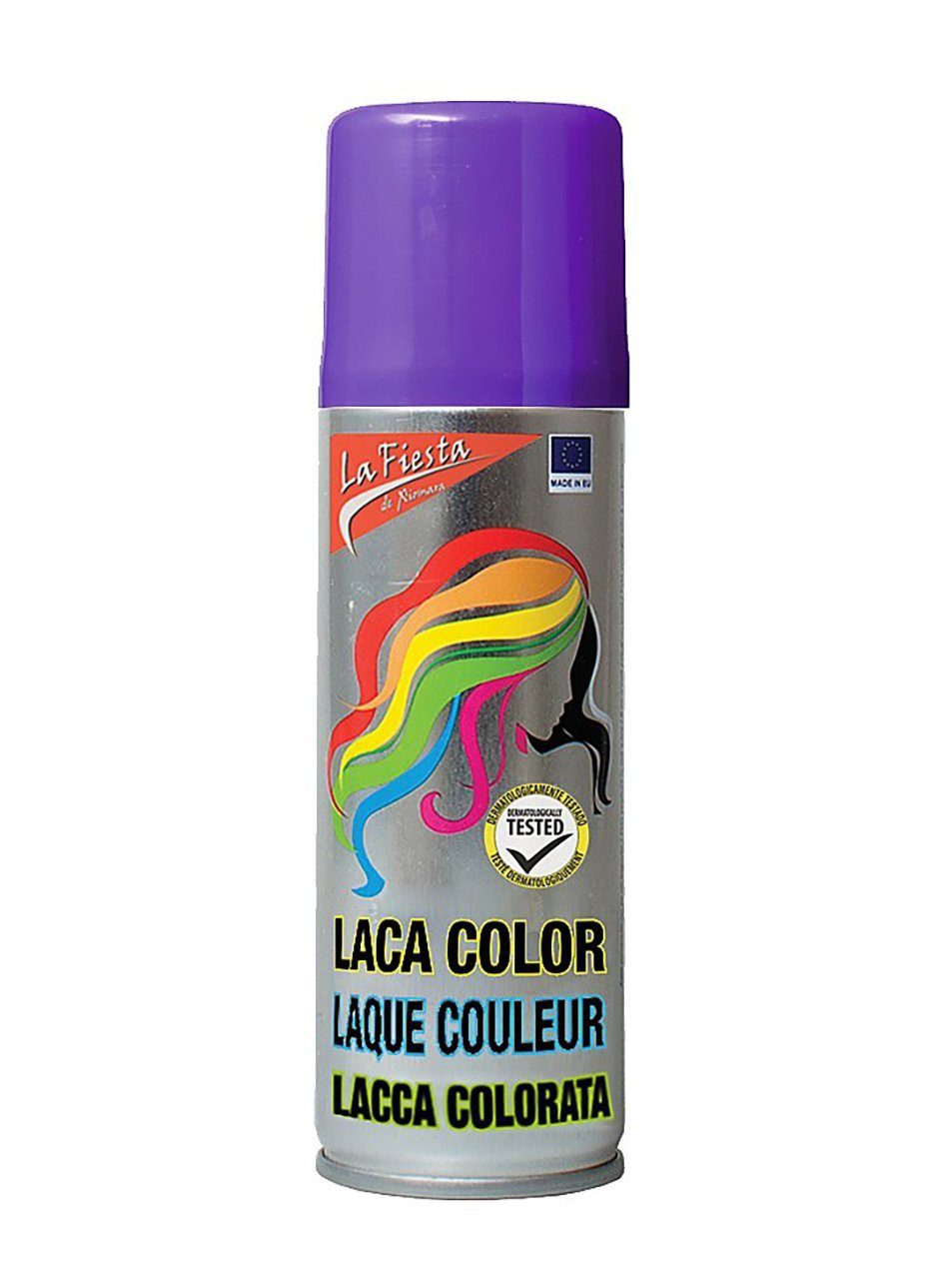 Theaterschminke Haarspray - Haarfarbe Violett - Karneval Fasching