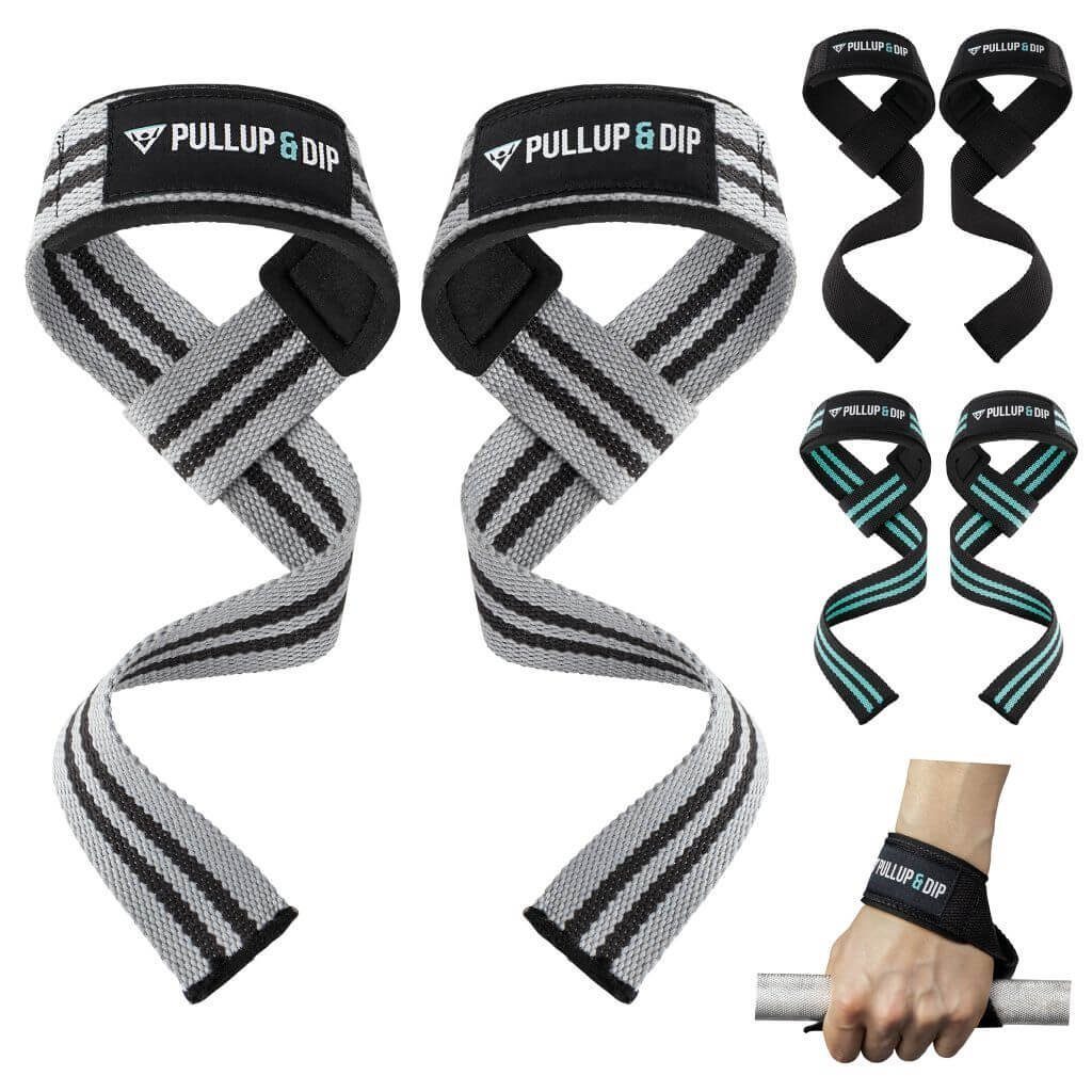 Bodybuilding Zughilfen Zughilfen / Lifting Straps Für Krafttraining – Mit Polsterung & Handgelenkbandage (Paar) Netrox Griffhilfe Für Deadlifts