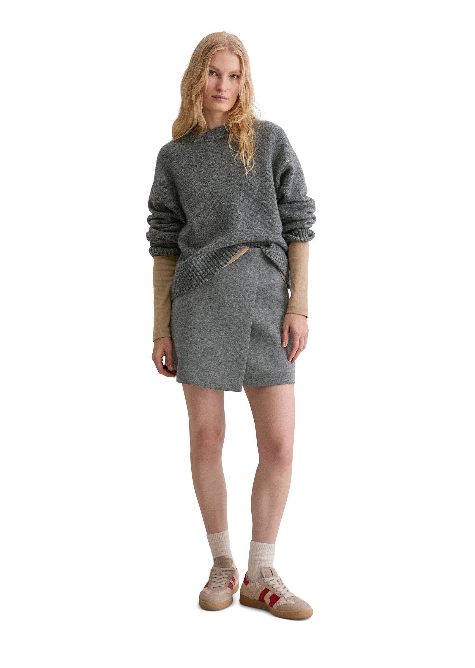 Marc O'Polo Jerseyrock aus Bio-Baumwolle-Mix