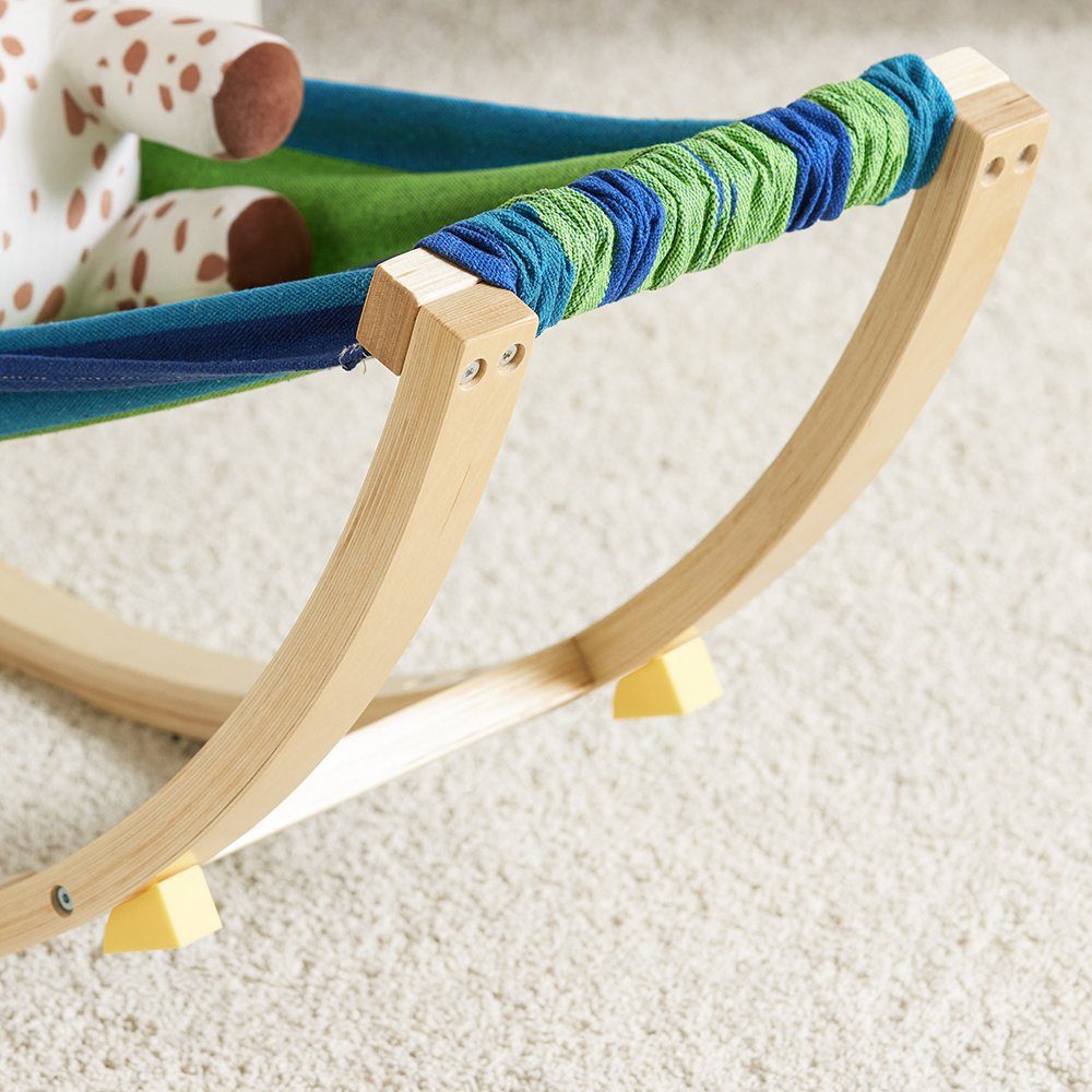 Kinderhängematte SoBuy Hängematte bunt mit Schaukelliege Sicherheitsstopper KMB16/KMB04,