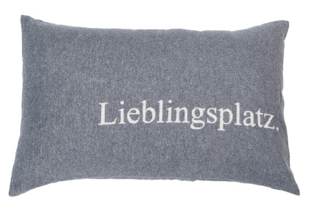 DAVID FUSSENEGGER Kissenhülle Silvretta 'Lieblingsplatz' 40 günstig online kaufen