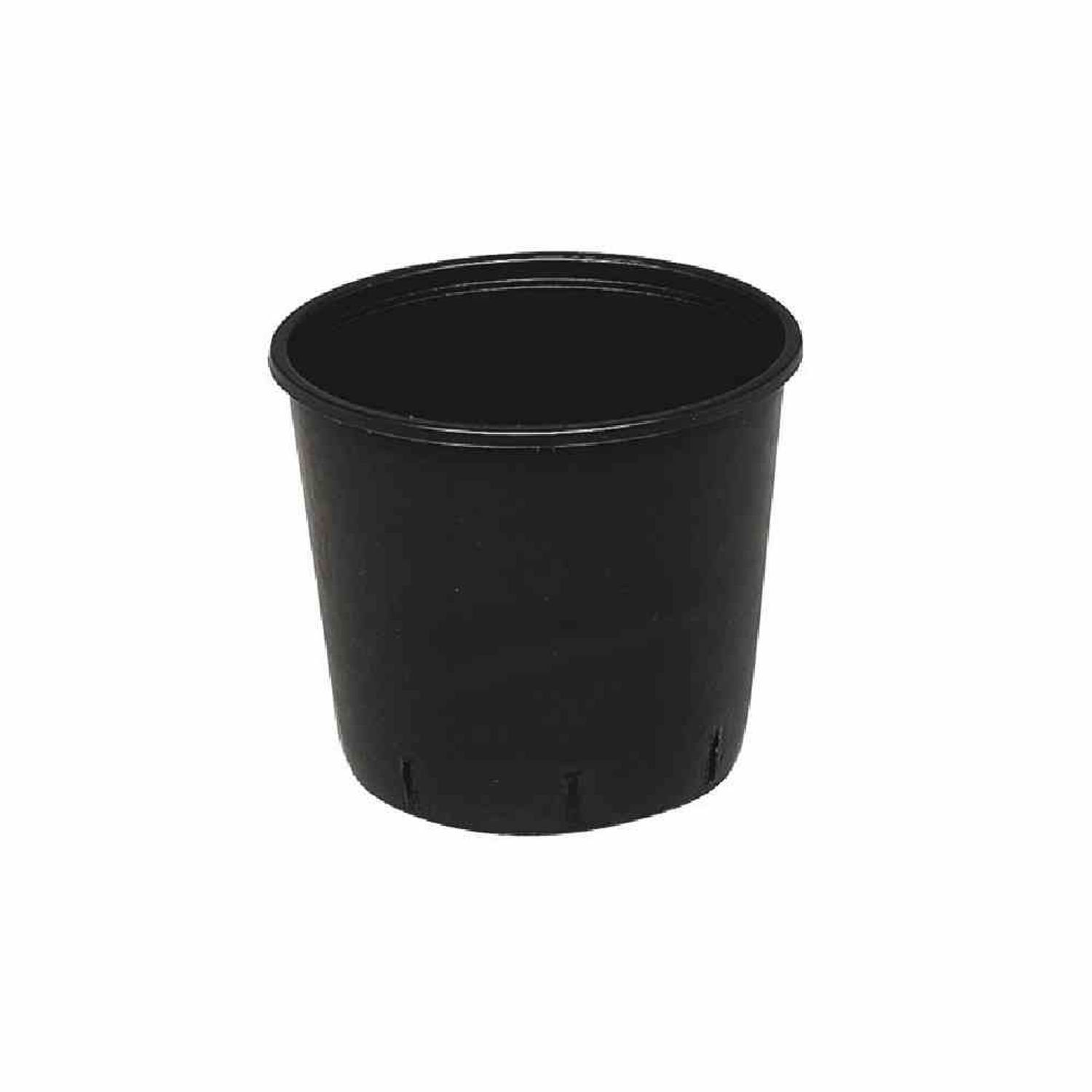 Siena Garden Pflanzkübel Pflanzcontainer schwarz 20 l 26 x 37,5 cm, gelocht