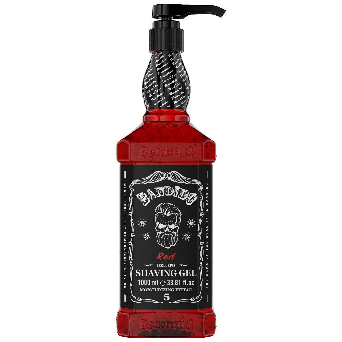 Gel Bandido Rasiergel Shaving 1000ml Bandido Red Rasiergel Cosmetics