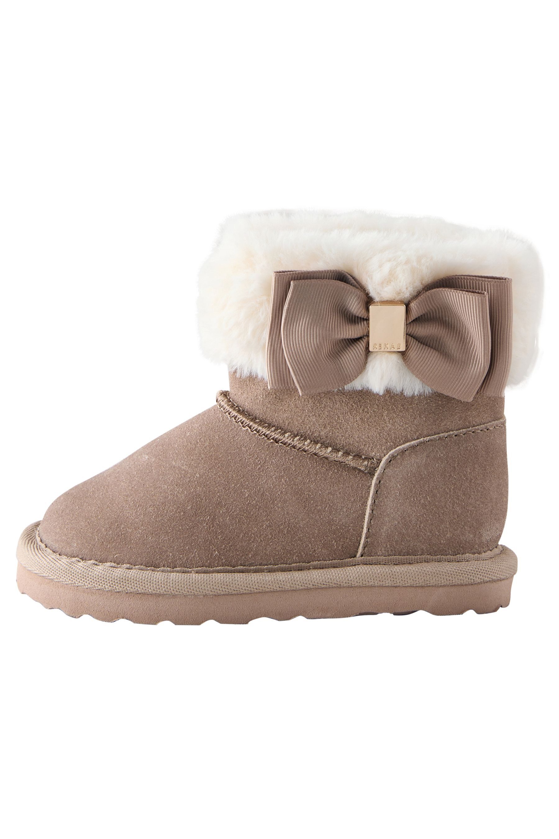 Baker by Ted Baker Hausstiefel mit Kunstfellrand Hausschuh