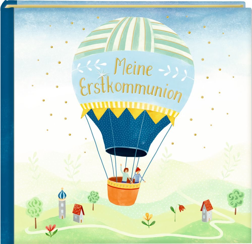 Coppenrath Notizbuch Eintragalbum – Meine Erstkommunion Ballon