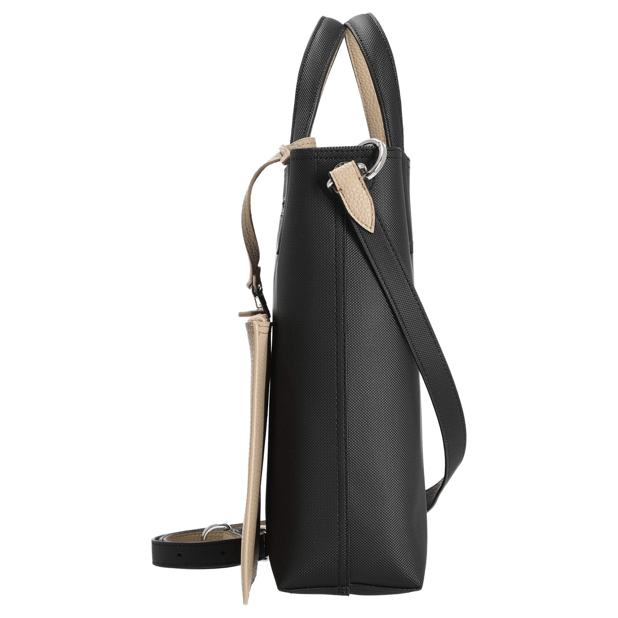 Lacoste Shopper Anna - vertical Shopper 29 cm (noir krema)