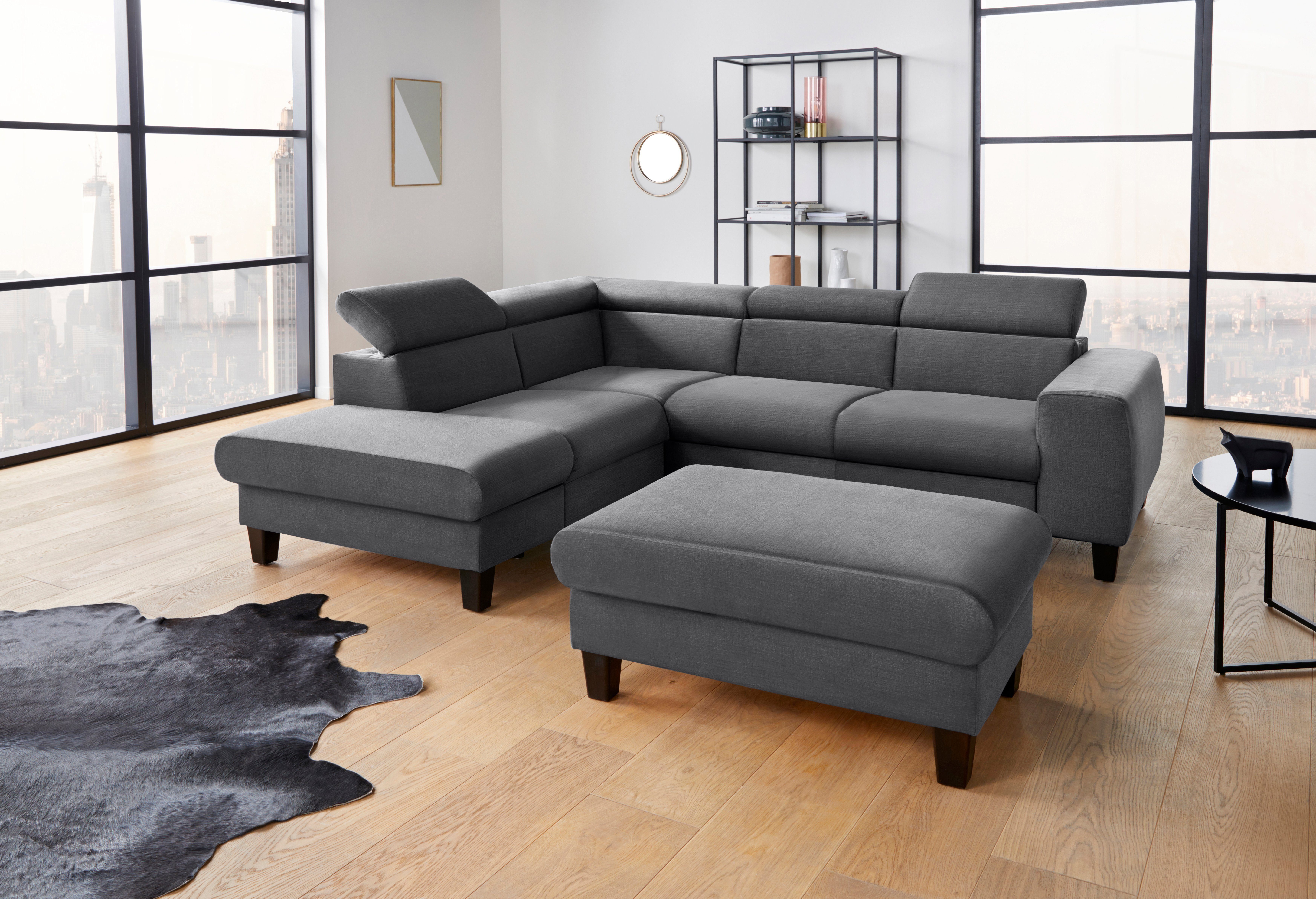 COTTA Polstergarnitur Morven L-Form, (Set), Set bestehend aus: Ecksofa mit günstig online kaufen