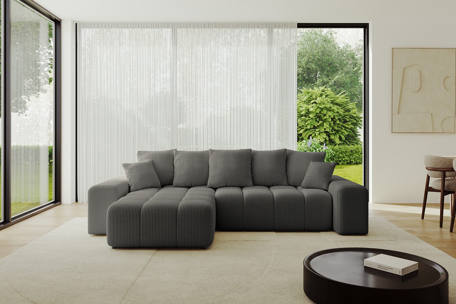 ALTDECOR Ecksofa ENIL-L, Couch mit Schlaffunktion, günstig online kaufen
