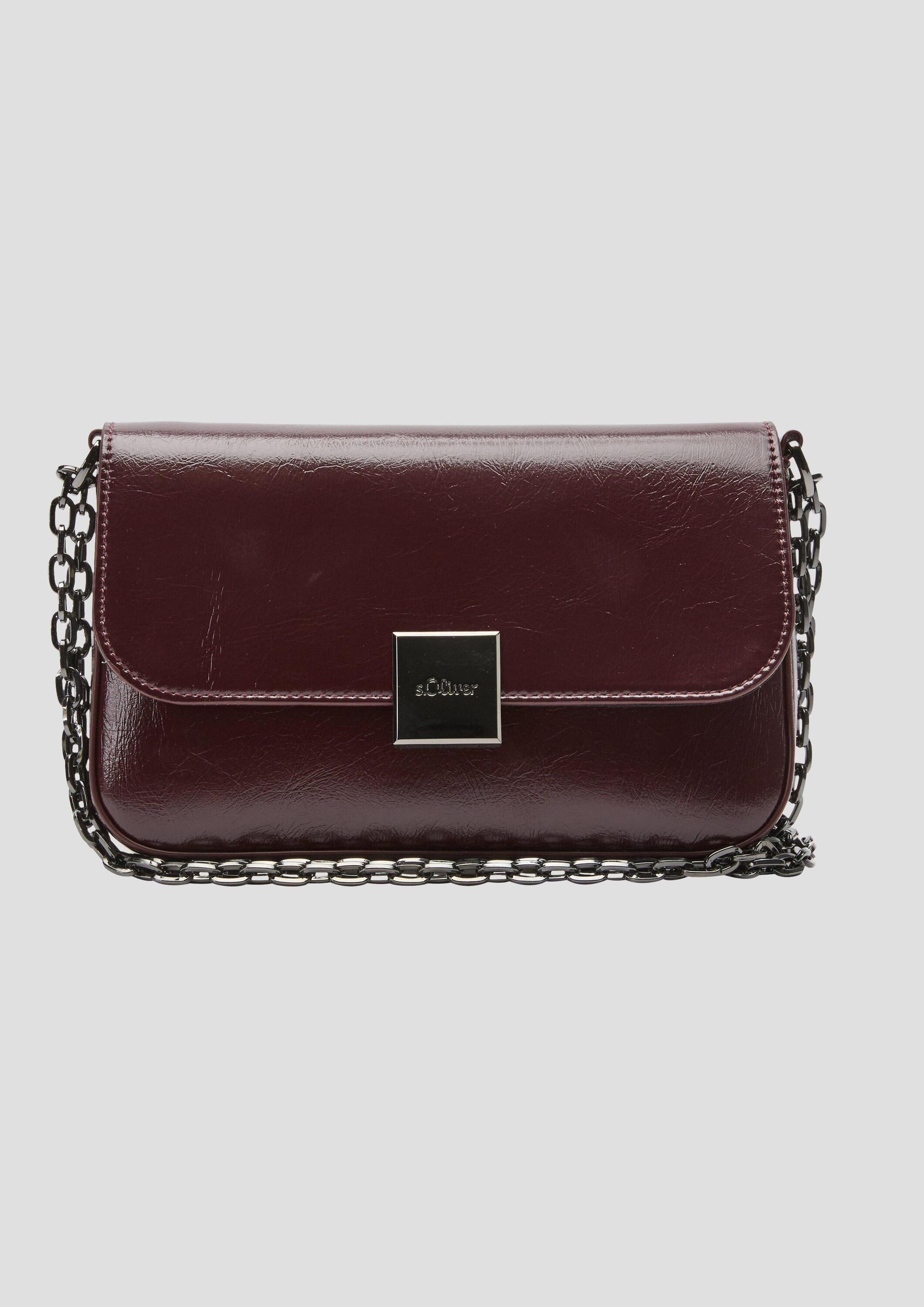 s.Oliver Umhängetasche Tasche, Clutch mit Schulterkette und Logo-Gravur auf günstig online kaufen