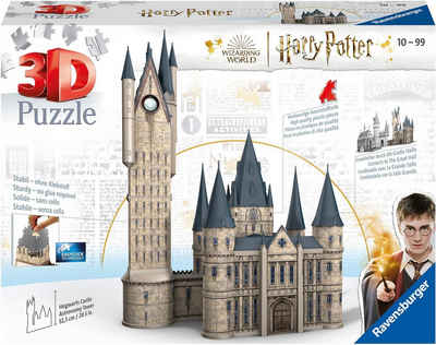 Ravensburger 3D-Puzzle »Harry Potter Hogwarts Schloss - Astronomieturm«, 540 Puzzleteile, Made in Europe, FSC® - schützt Wald - weltweit