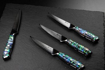 Calisso Messer-Set Abalone Steakmesser Set (4-tlg., Steakmesser Set)