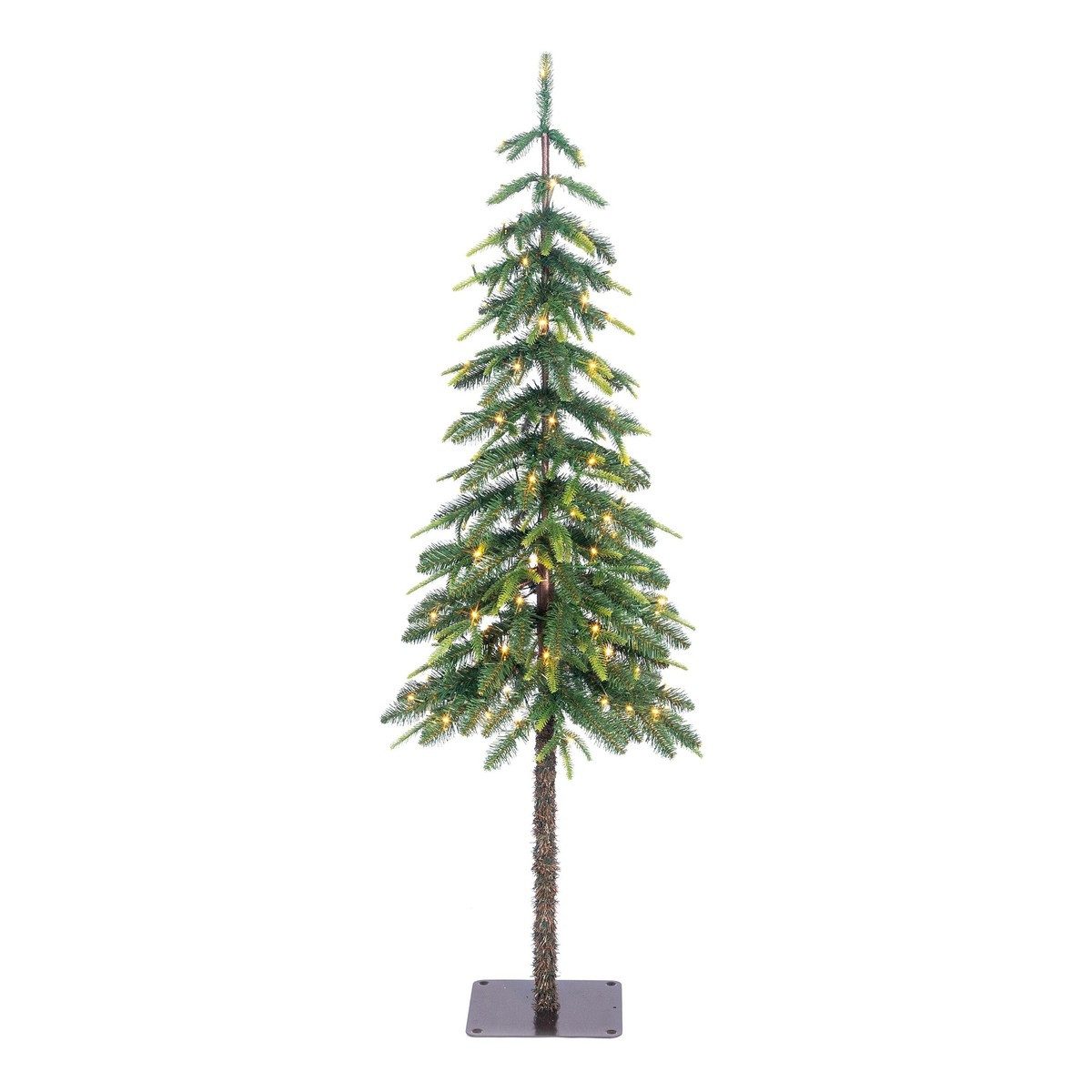 Black Box Trees Künstlicher Weihnachtsbaum Black Box Trees Lodge Weihnachtsbaum gruen warm weiss 90L TIPS 294 und