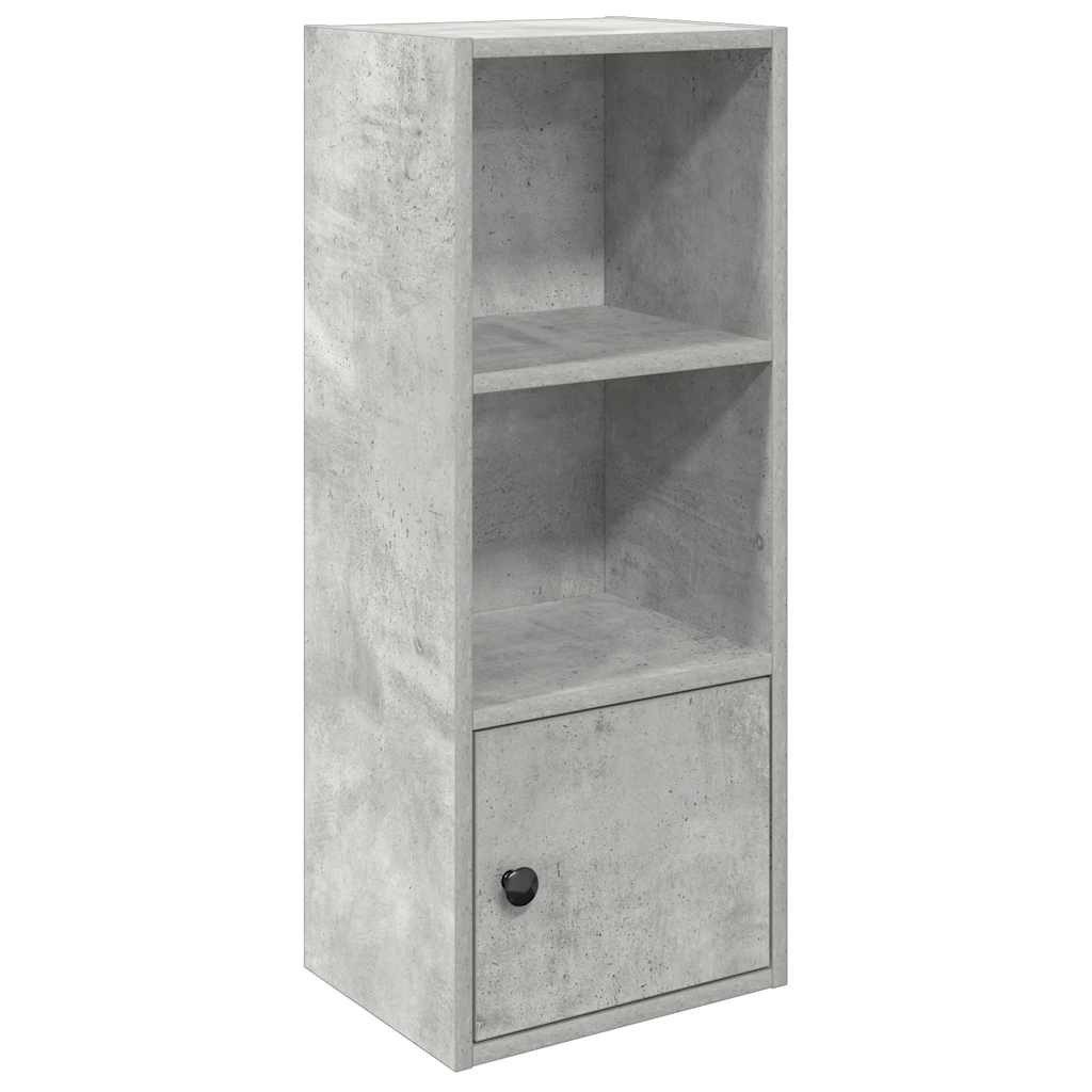 vidaXL Bücherregal Bücherregal Betongrau 31x24x77 cm günstig online kaufen
