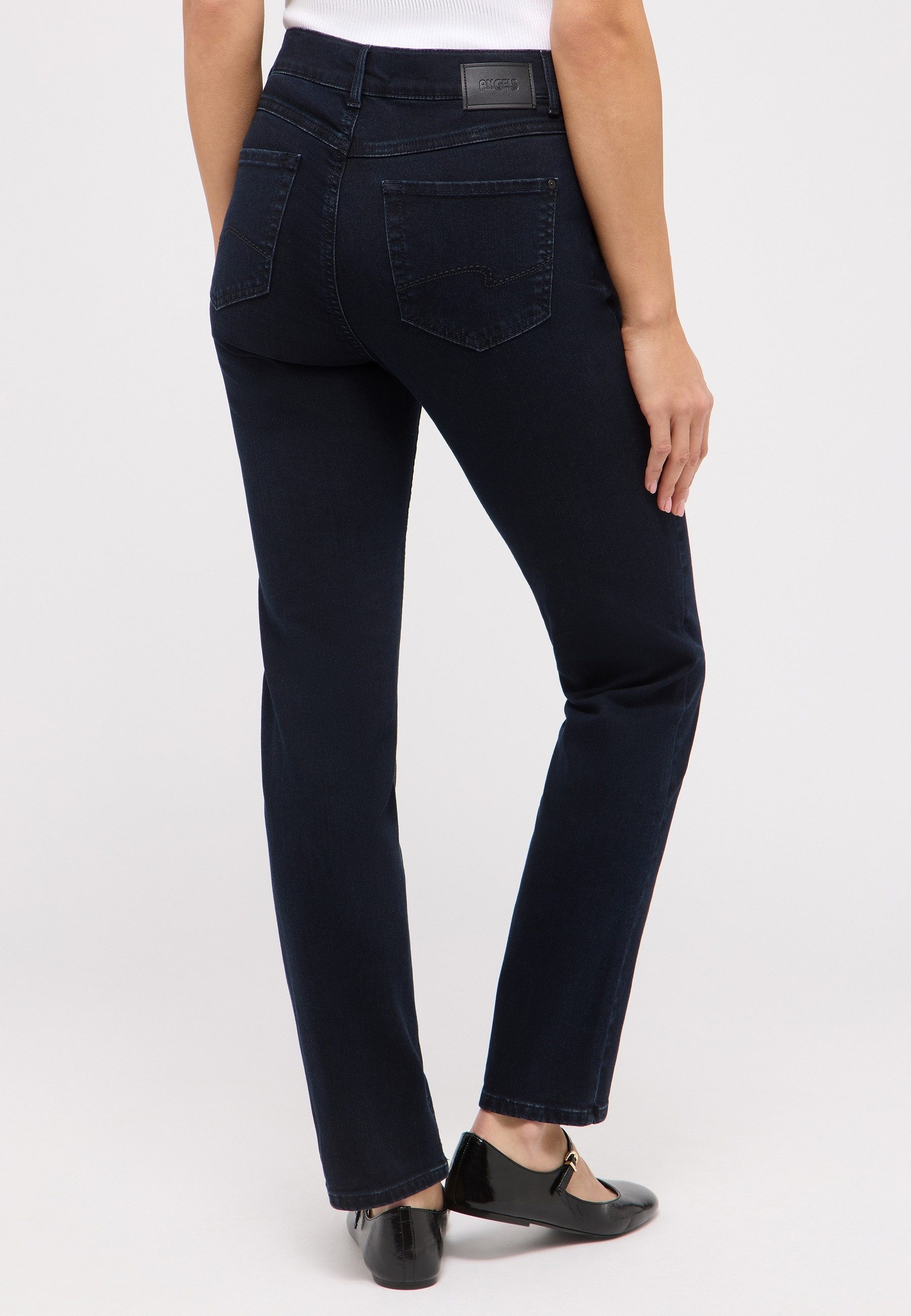 ANGELS Straight-Jeans CICI Straight-Schnitt, Slim fit Passform, aus Baumwollmischung – Bild 2 von 5