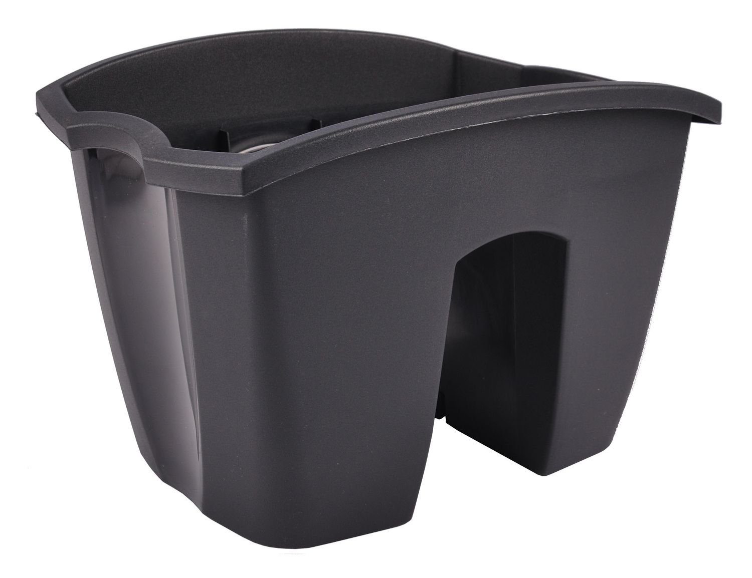 Prosperplast Pflanzkübel Geländertopf anthrazit Balkontopf Balkonkasten günstig online kaufen