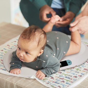 relaxdays Personenwaage Digitale Babywaage mit USB-Kabel