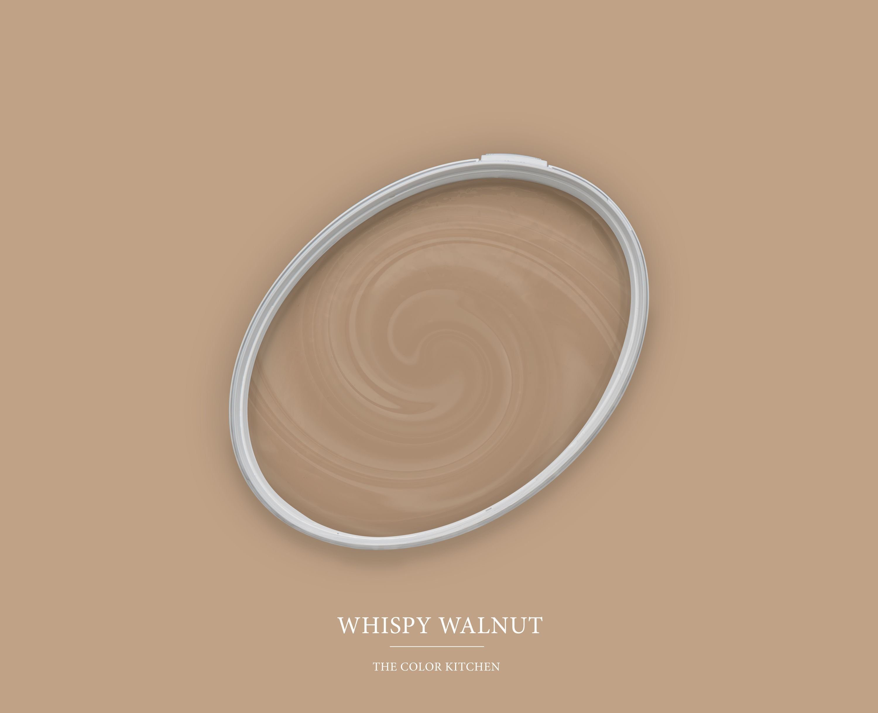 A.S. Création Wandfarbe, Wand- und Deckenfarbe Seidenmatt Innenfarbe 6011 2,5l Whispy Walnut