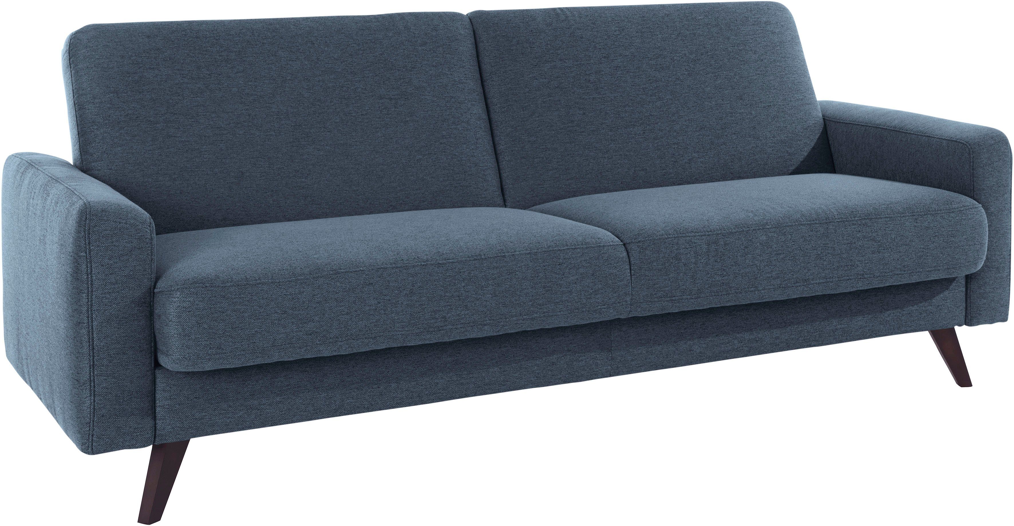 exxpo - sofa fashion 3-Sitzer Samso, elegant und bequem, toller Sitzkomfort, Schlafsofa, Kippcouch, inklusive Bettfunktion und Bettkasten, Komfortsitzhöhe 49cm. Reduzierter Preis € 899,99. Unverbindliche Preisempfehlung € 1.139,00