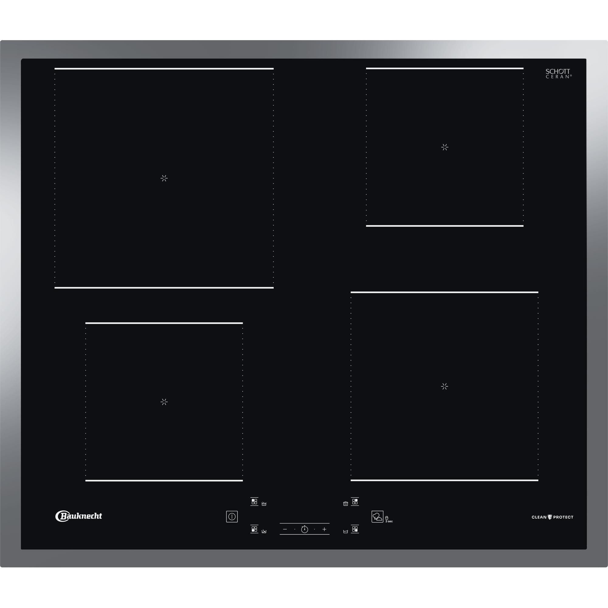 BAUKNECHT Induktions-Kochfeld BQ 4760S CPFT Induktionskochfeld (autark)
