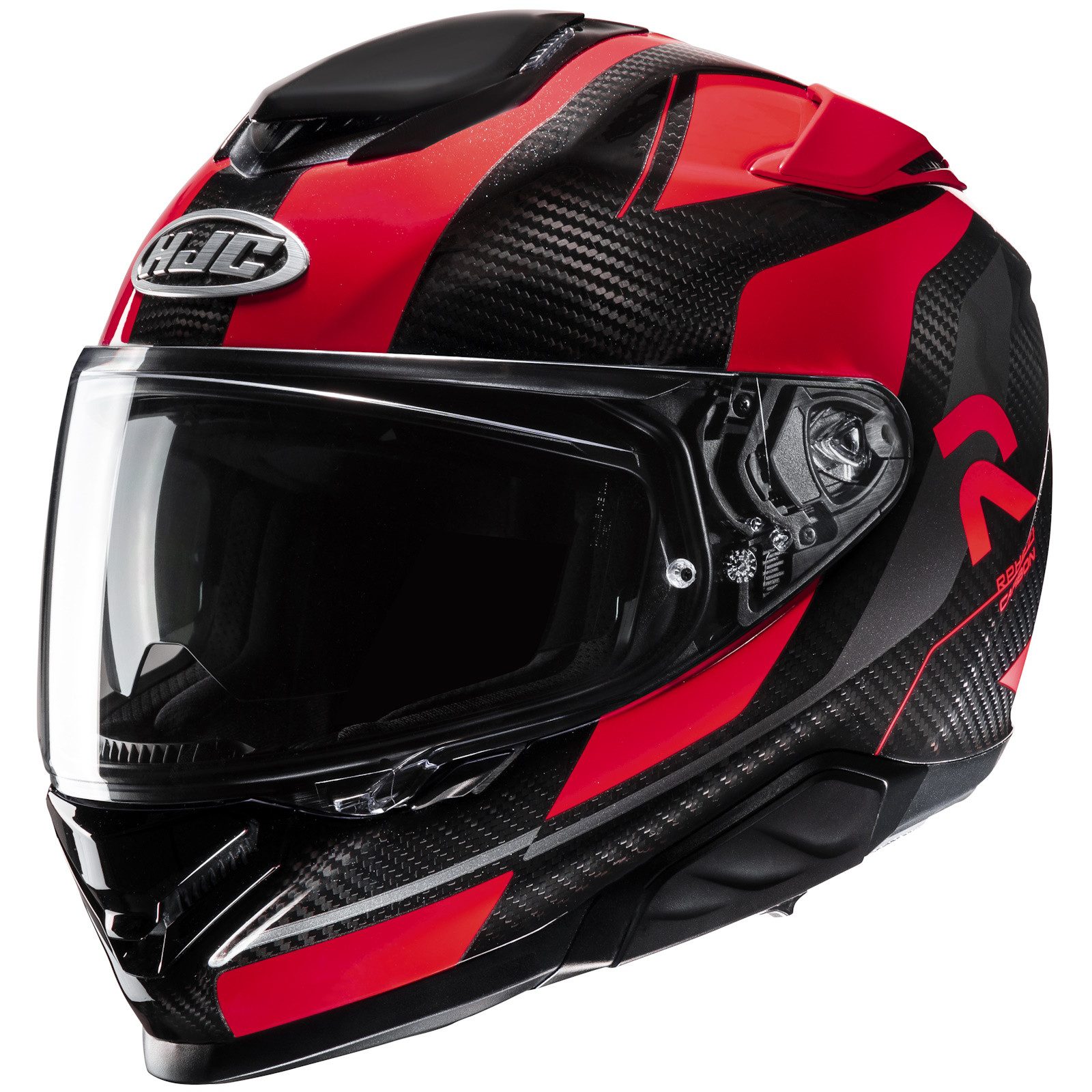 HJC Motorradhelm HJC RPHA 71 Carbon Hamil MC1 Integralhelm (1er Set)
