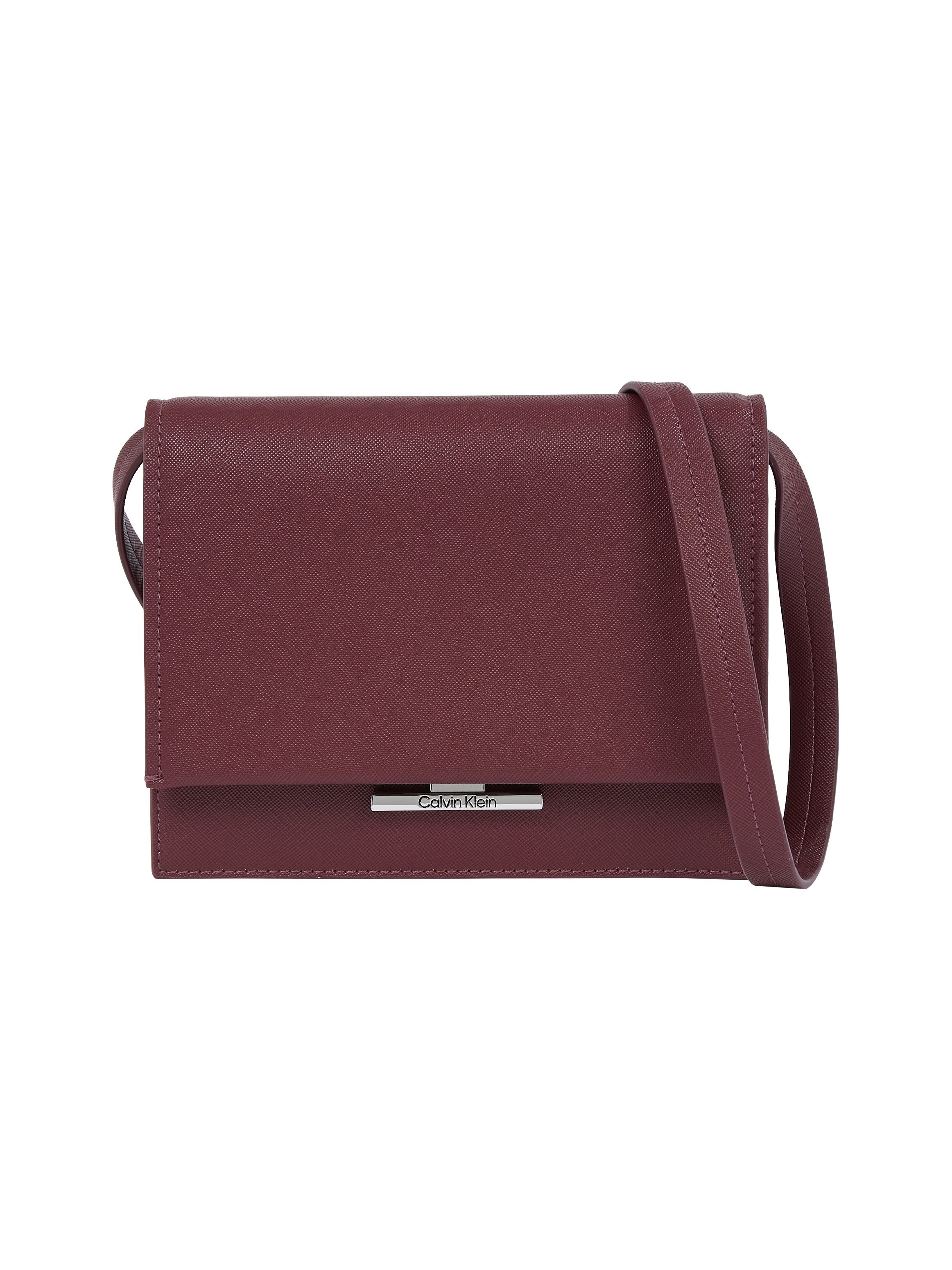 Umhängetasche CK LINEAR CROSSBODY_SAFFIANO