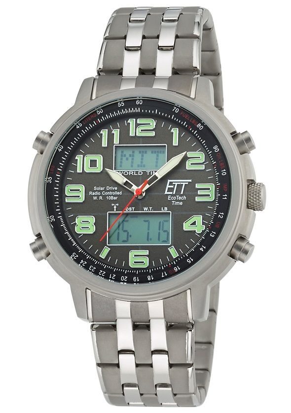 ETT Funkchronograph Hunter World Timer EGS-11302-22M, günstig online kaufen