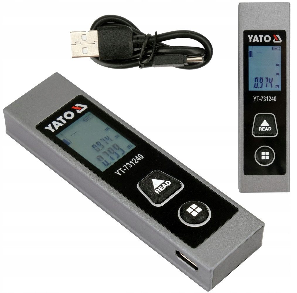 Yato Entfernungsmesser Laser-Entfernungsmesser 30m, Taschenformat, (Laser-Entfernungsmesser 30m, Taschenformat)