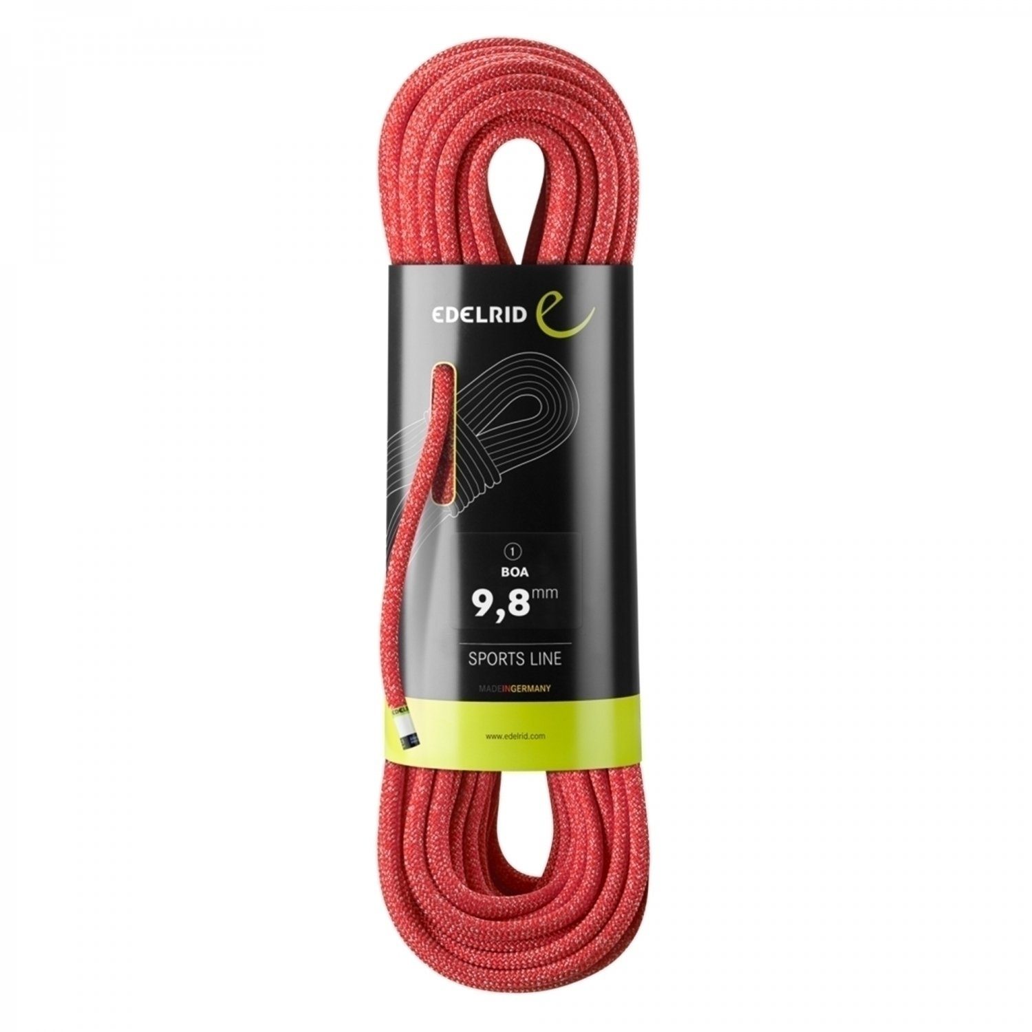 Edelrid Boa 9,8mm red 200 Kletterseil rot Kletterseil