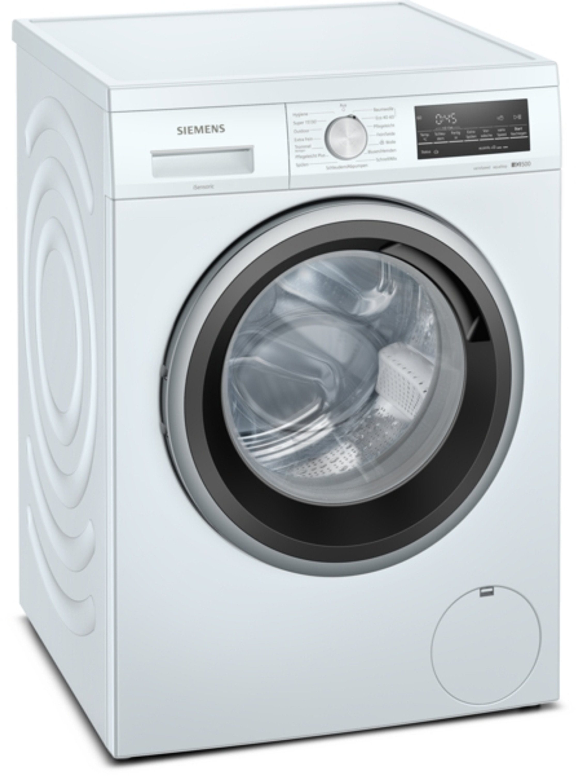 SIEMENS Waschmaschine WU14UT70, 8 kg, 1400 U/min, speedPack L - 15 Minuten Programm, iQdrive