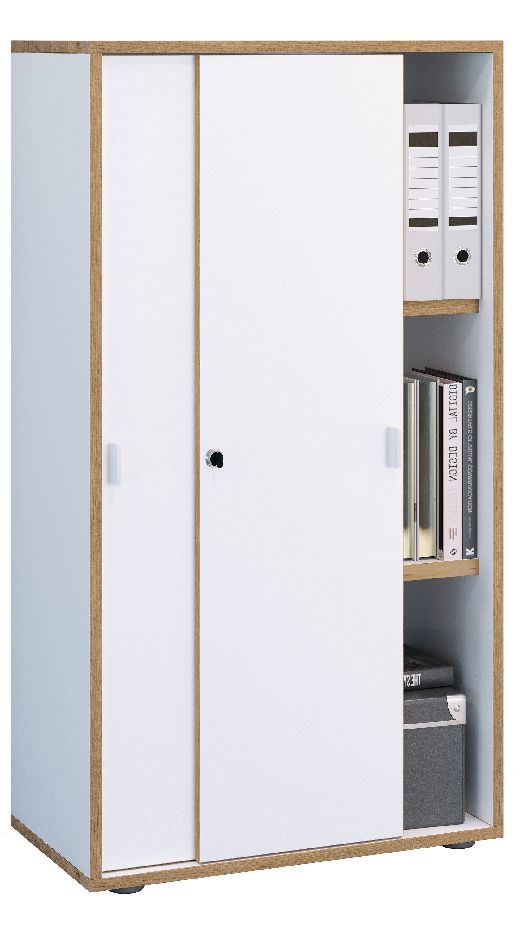 VCM Aktenschrank Büroschrank Aktenschrank Schiebetüren Salia günstig online kaufen