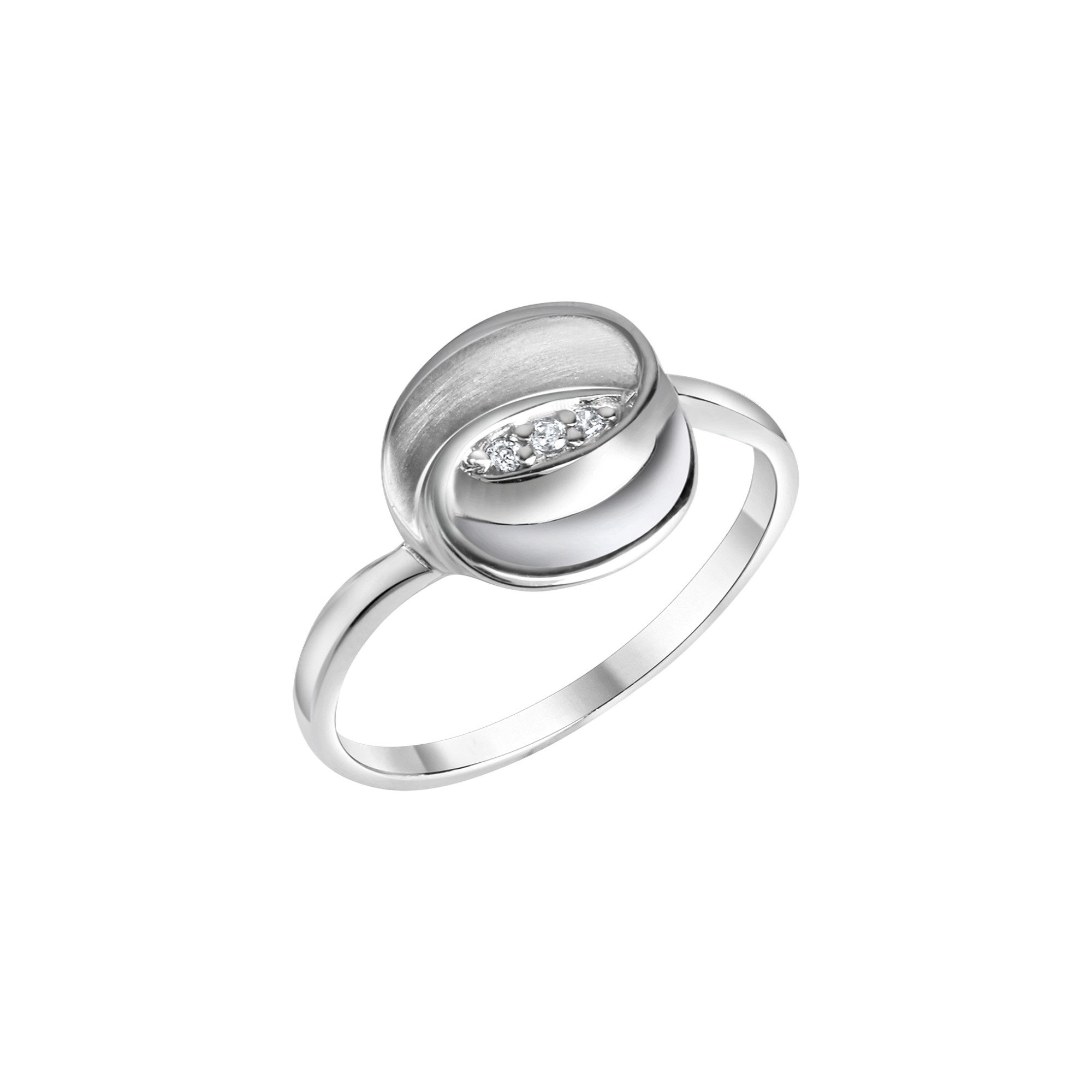 Fingerring 925-Sterling Silber rhodiniert