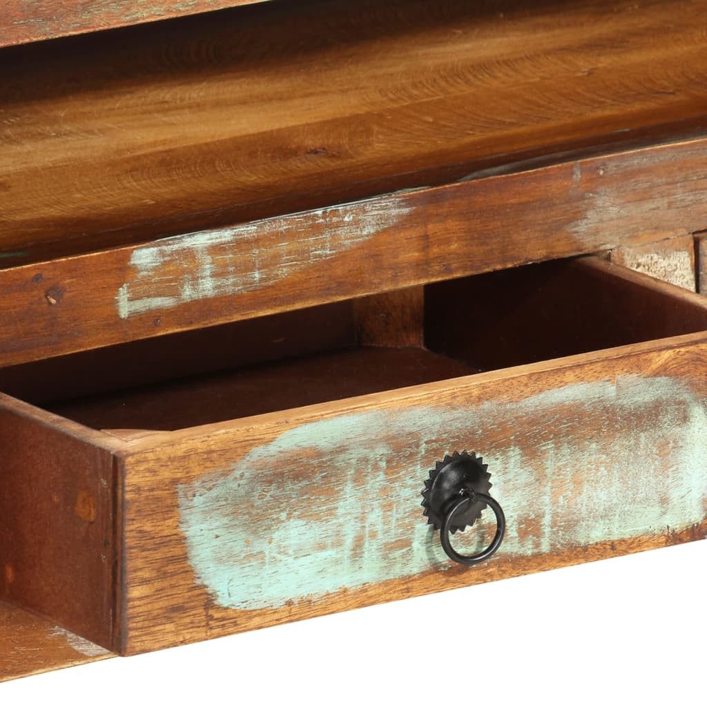 vidaXL TV-Schrank TV-Schrank Mehrfarbig 110x30x40 cm Altholz Massiv (1-St)