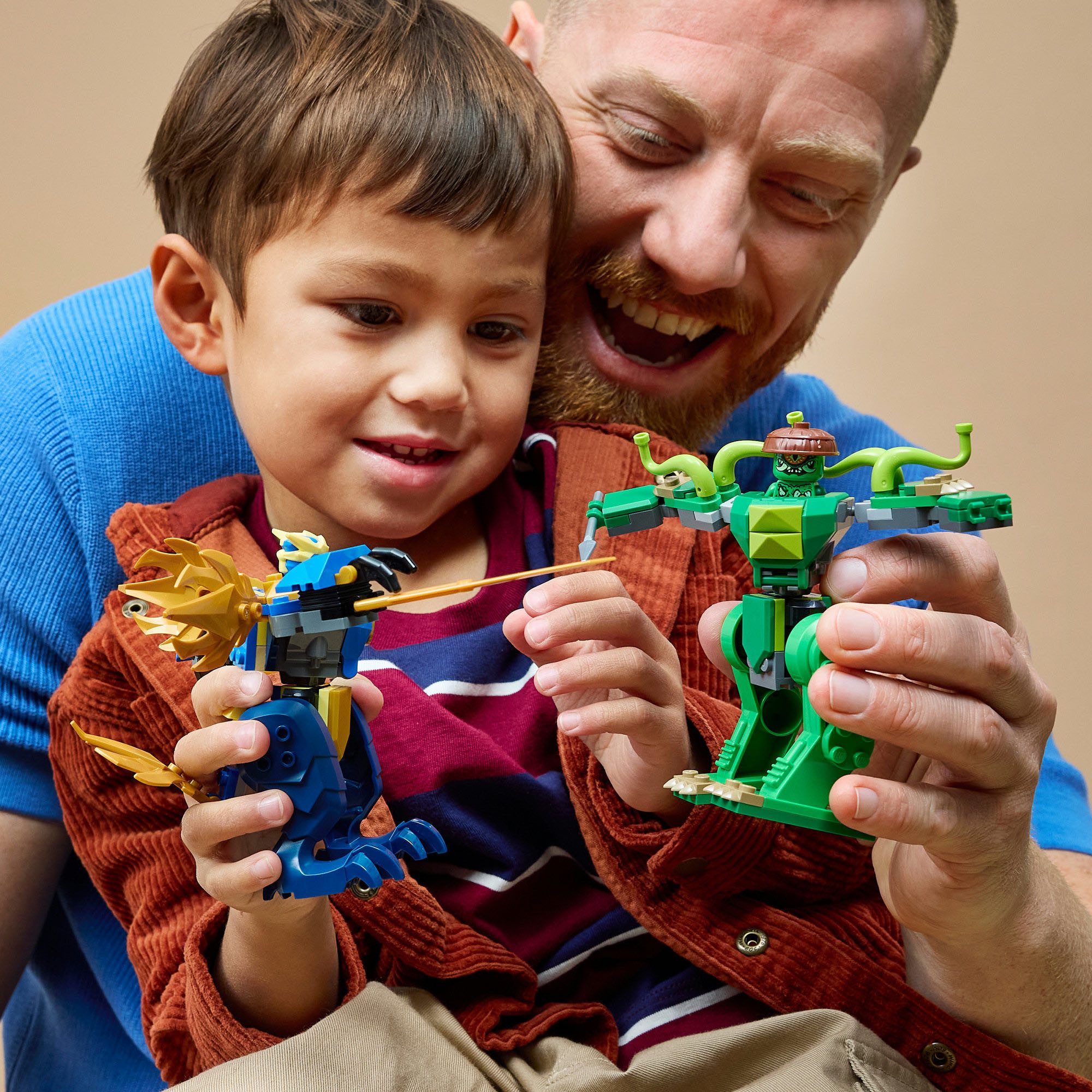 LEGO® Duell mit Jays Drachen-Mech (71853), LEGO Ninjago Konstruktionsspielsteine, (107 St)