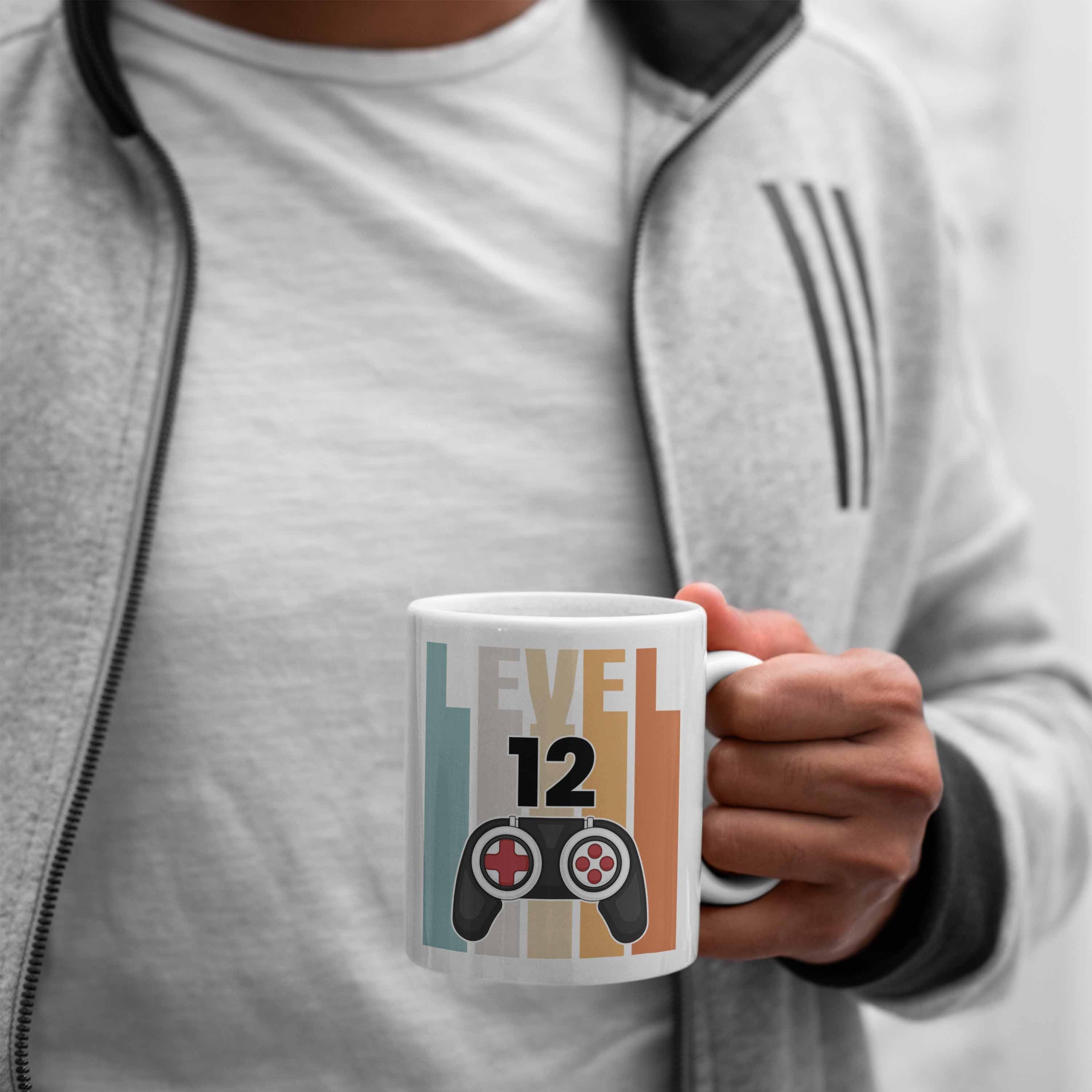 - Gamer Geschenkidee Tasse zum Tasse Jungen Geburtstag Jungs Weiss 12. Trendation Trendation