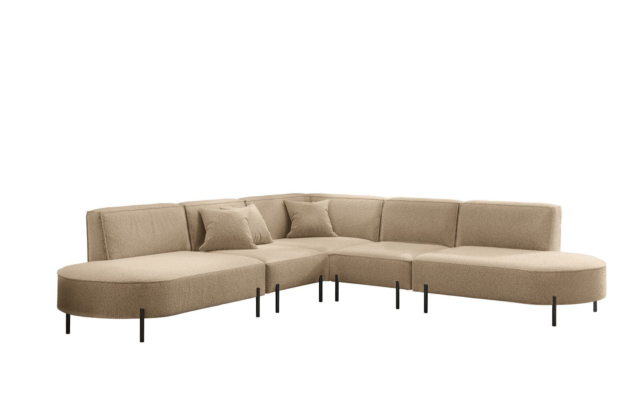 Fun Möbel Ecksofa Sofa VALENCIA Seite günstig online kaufen