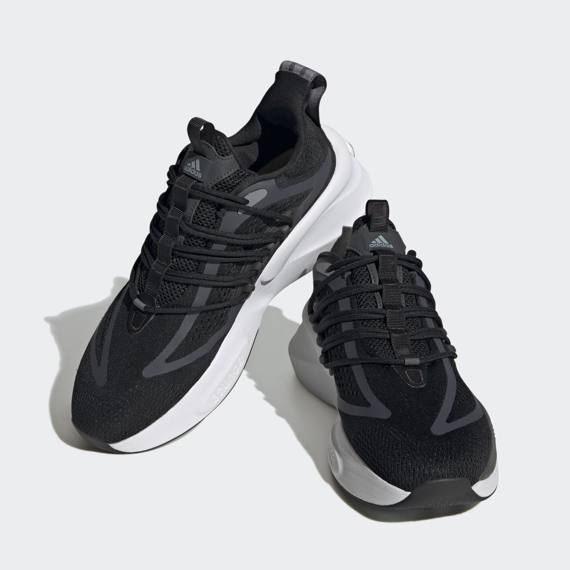 SCHUH ALPHABOOST Core Grey / / Magic Sneaker adidas Grey Black V1 Three Sportswear