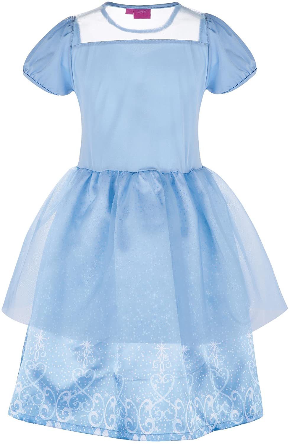Princesses Disney Tüllkleid Disney Princess Mädchenkleid Tüll Kleid 2-8 Jahre Tüll mit Schleife
