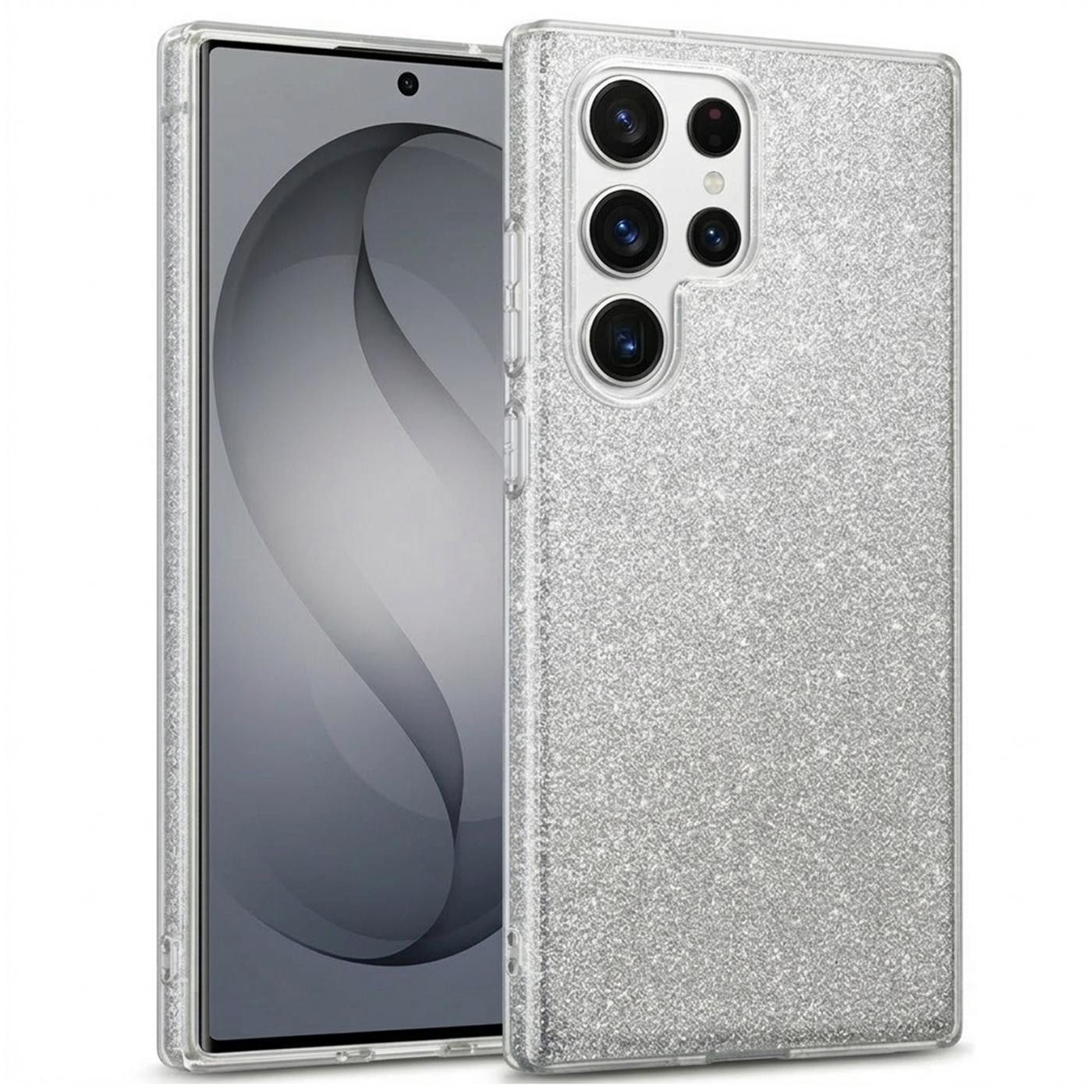 CoolGadget Handyhülle Glitzer Glamour Hülle für Samsung Galaxy S26 Ultra 6,9 Zoll, Slim Case mit Glossy Effect Schutzhülle für Samsung S26 Ultra 5G Hülle