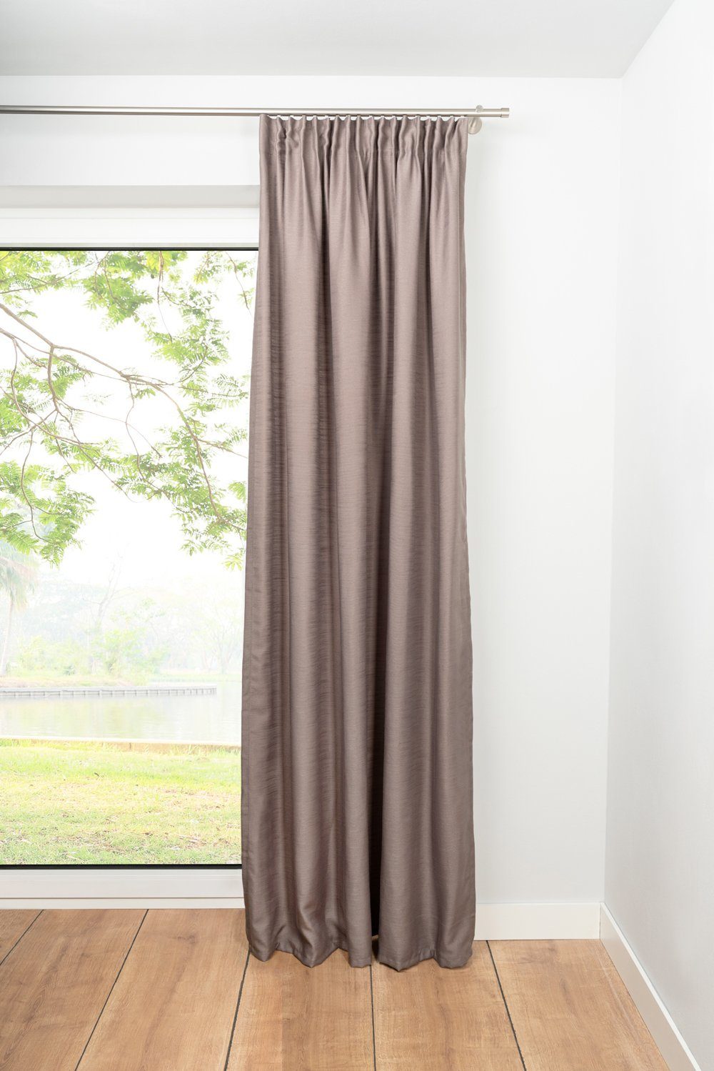 Vorhang Balance, ondeco, verdeckte Schlaufen (1 St), 100% Polyester,  moderner Schlaufenschal
