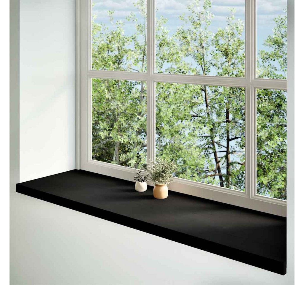 Thumbnail - vidaXL Fensterbank Fensterbänke 2 Stk. Dunkelbraun 140x40x2 cm Massivholz Eiche