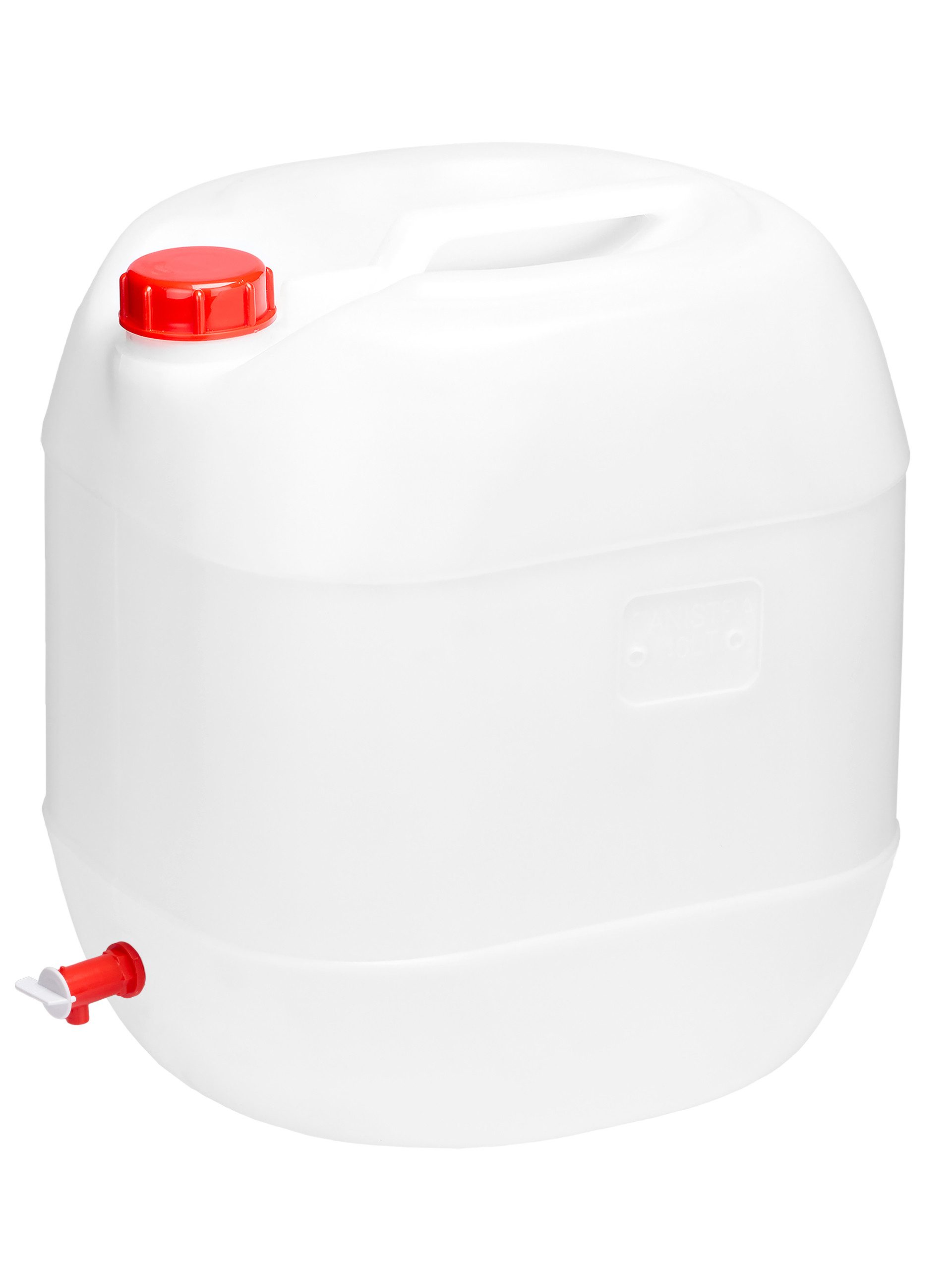 Kanister 30L Wasserkanister mit Hahn BPA-frei Wassertank Kanister Weiß GD-0083