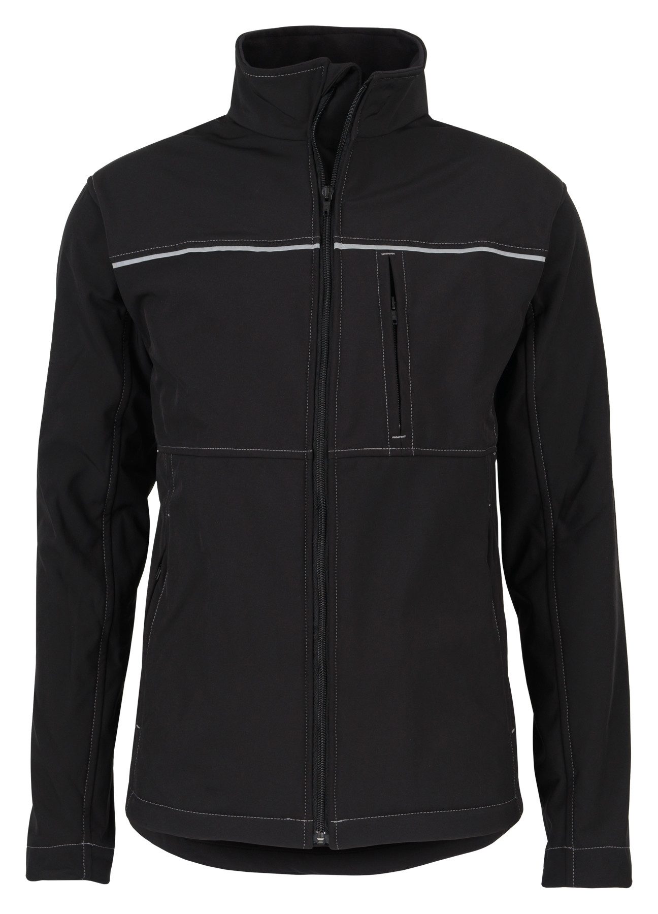 BEB Softshelljacke beb HANDWERK Herren Softshelljacke INFLAME Stretch Schwarz