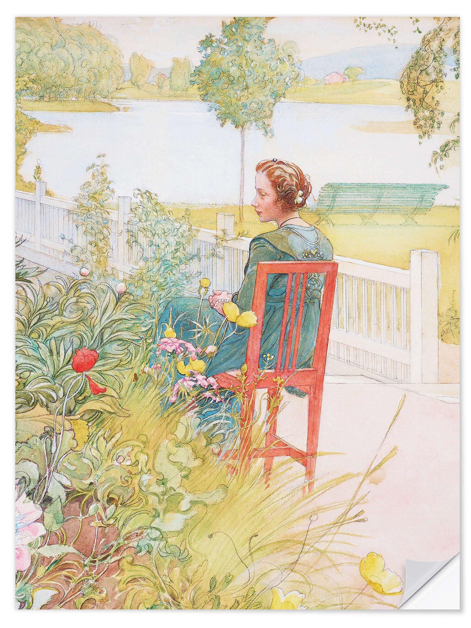 Wandfolie Carl Larsson