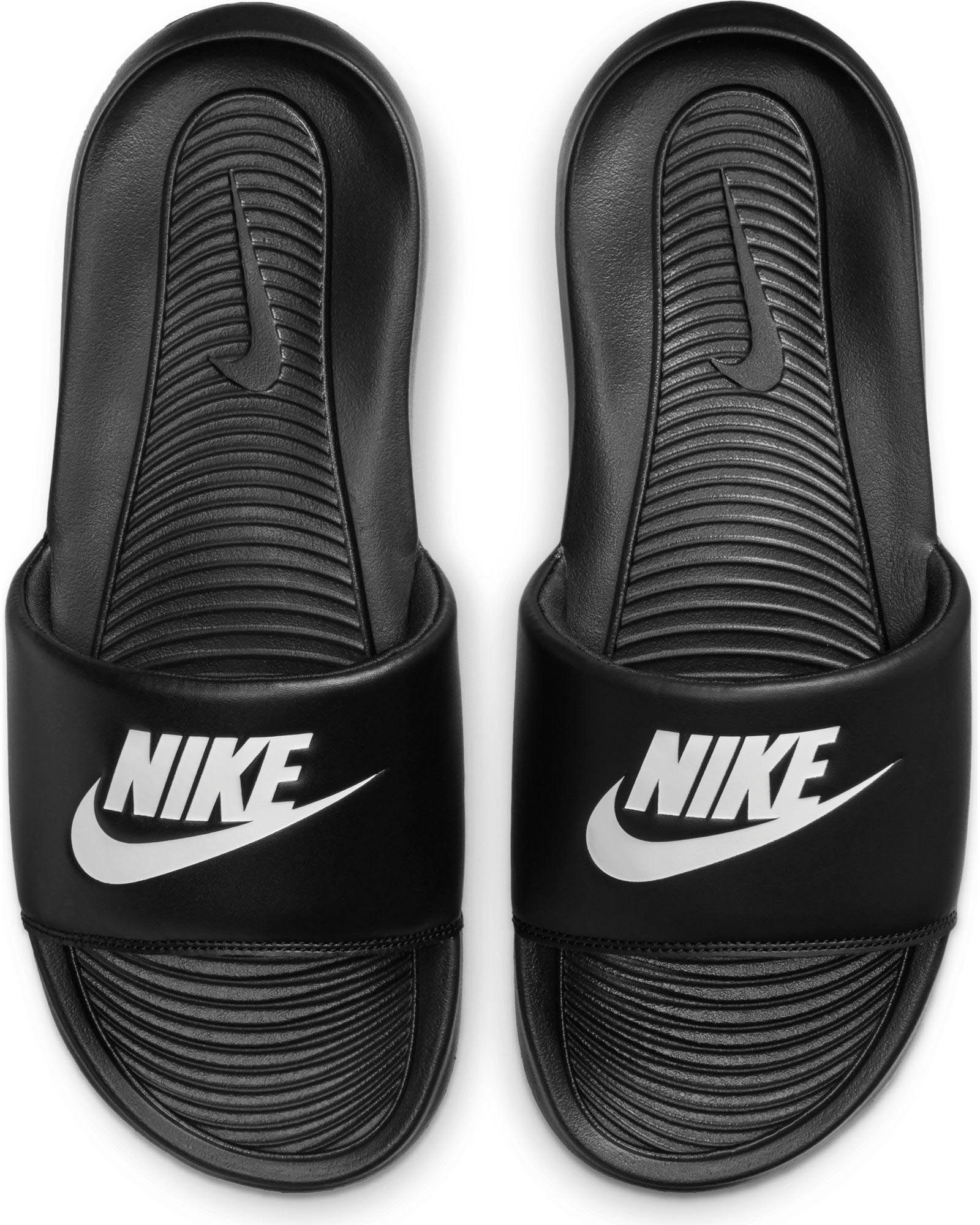 Nike Sportswear VICTORI ONE SLIDE Badesandale schwarz-weiß