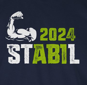 Shirtracer T-Shirt STABIL - Abi 2024 Abitur & Abschluss 2024 Geschenk