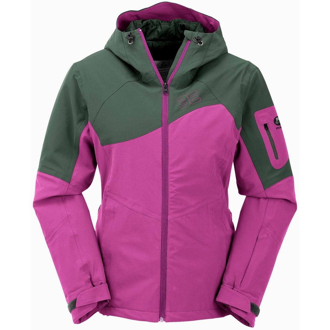 Skijacke Schneekönigin Damen Funktionsjacke Skijacke Große Größen