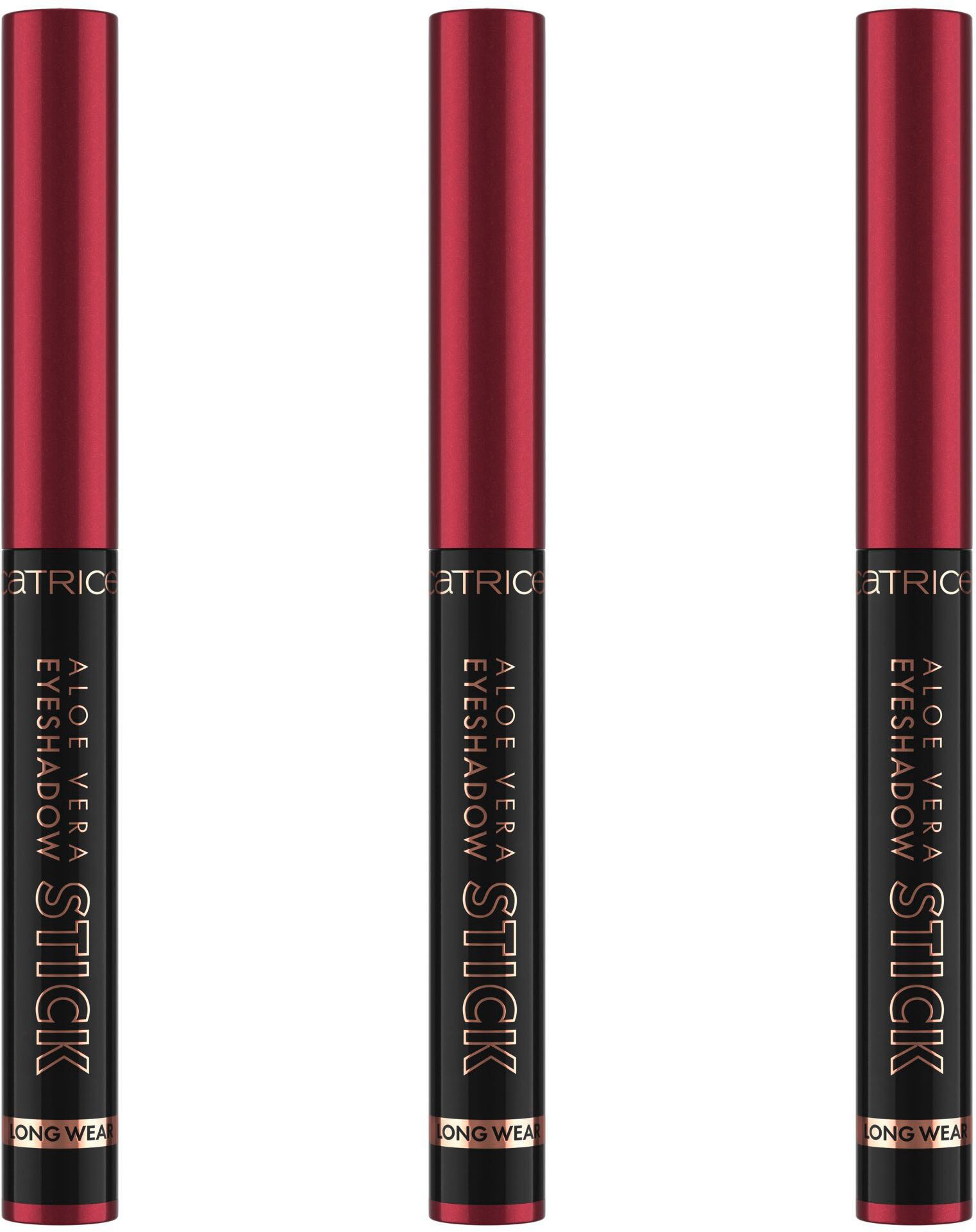 Catrice Lidschatten Aloe Vera Eyeshadow Stick, 3-tlg., mit cremiger Textur