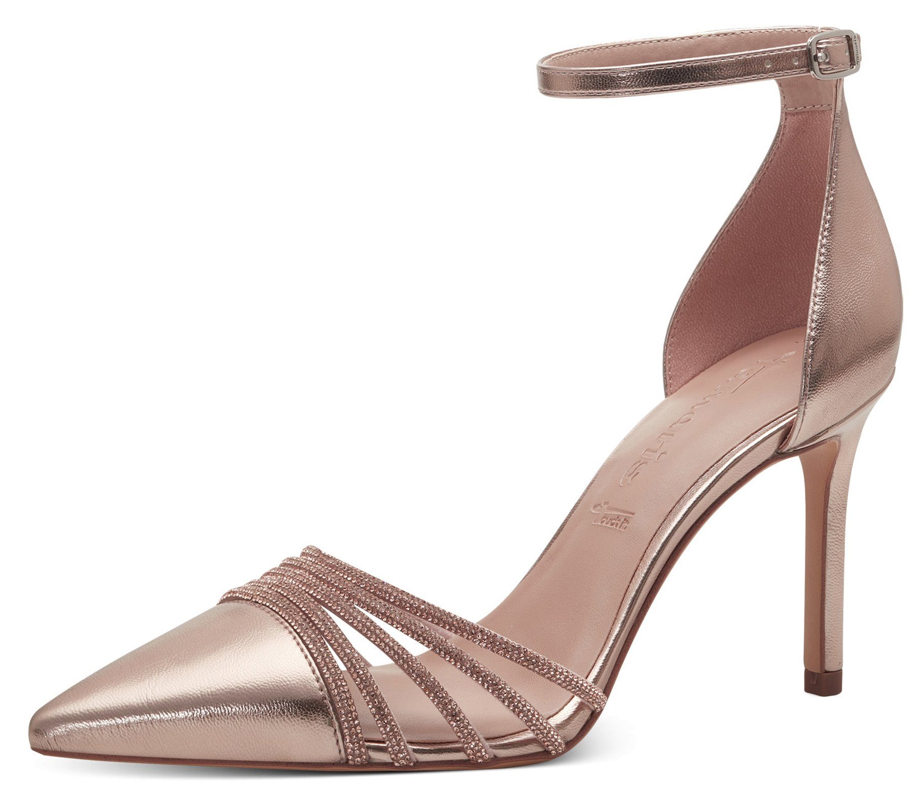 Tamaris 1-24424-41 952 Rose Metallic Pumps